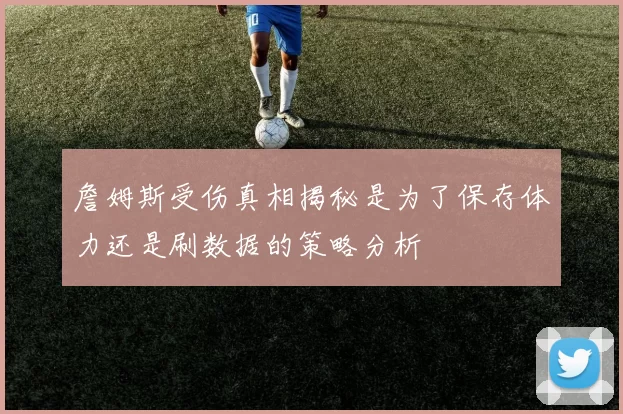 詹姆斯受伤真相揭秘是为了保存体力还是刷数据的策略分析